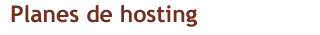 hosting dise�o web publicidad